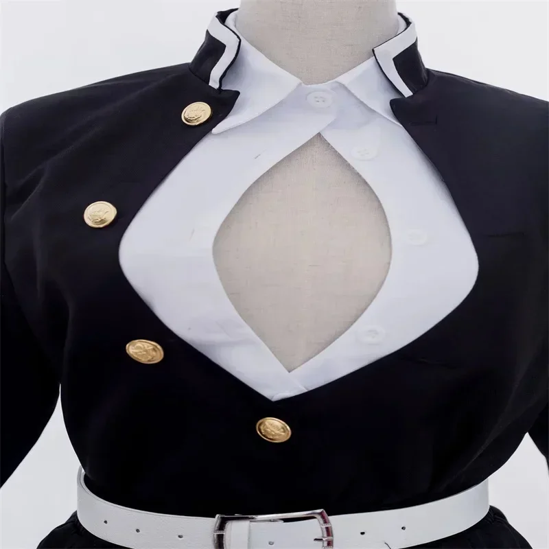 SN60 อะนิเมะปีศาจ Sayaers Demon Slayer: Kimetsu ไม่มี Yaiba Kospy Kos Tsume Mitsuri Kanroji ชุดกิโมโน Saias Haween ชุด @ j $