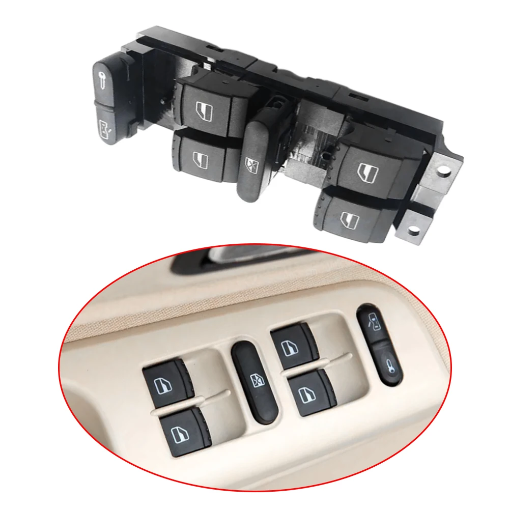 LHD Window Regulator Switch 1GD959857B Electric Window Switch Window Control Switch Button For Volkswagen Jetta 2005-2012 14Pins