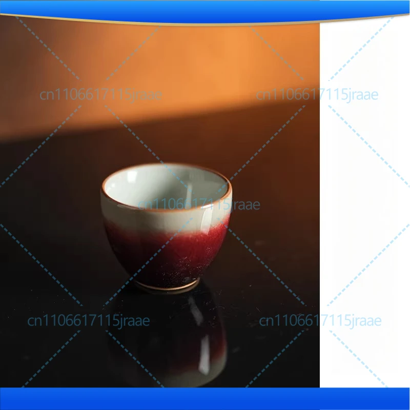 Junhong kiln change! Small eggs! Handmade Jun porcelain ornament