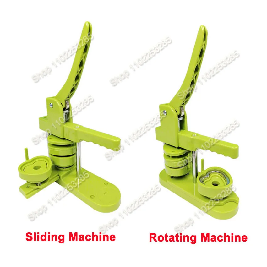 Picture 4: 57MM Heart-Shape Badge Button Maker Machine DIY Pin Button Press Badges Maker Machine