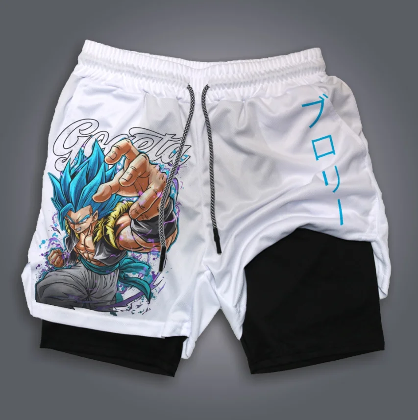 

Новые подлинные спортивные шорты Dragon Ball, официальная коллекция Junior Jump для косплея, пот и легкий вес для спортзала