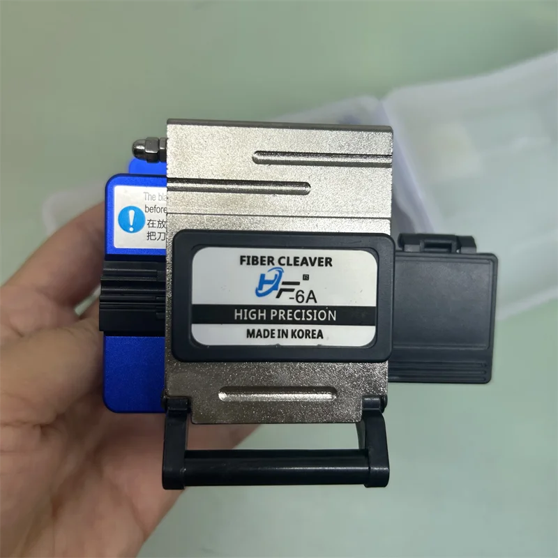 

Optical Fiber Cleaver DF-6A High Precision Aluminum Fiber Cleaver Optic Connector Hand Returner