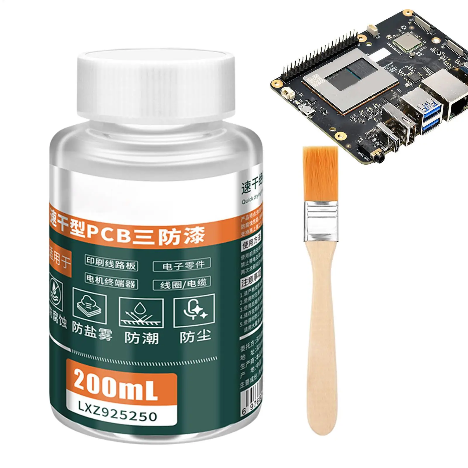 Electronic Maintenance Three Proof Paint PCB Quick Drying Three Proof Paint Quick Drying Transparent Circuit Board Waterproof