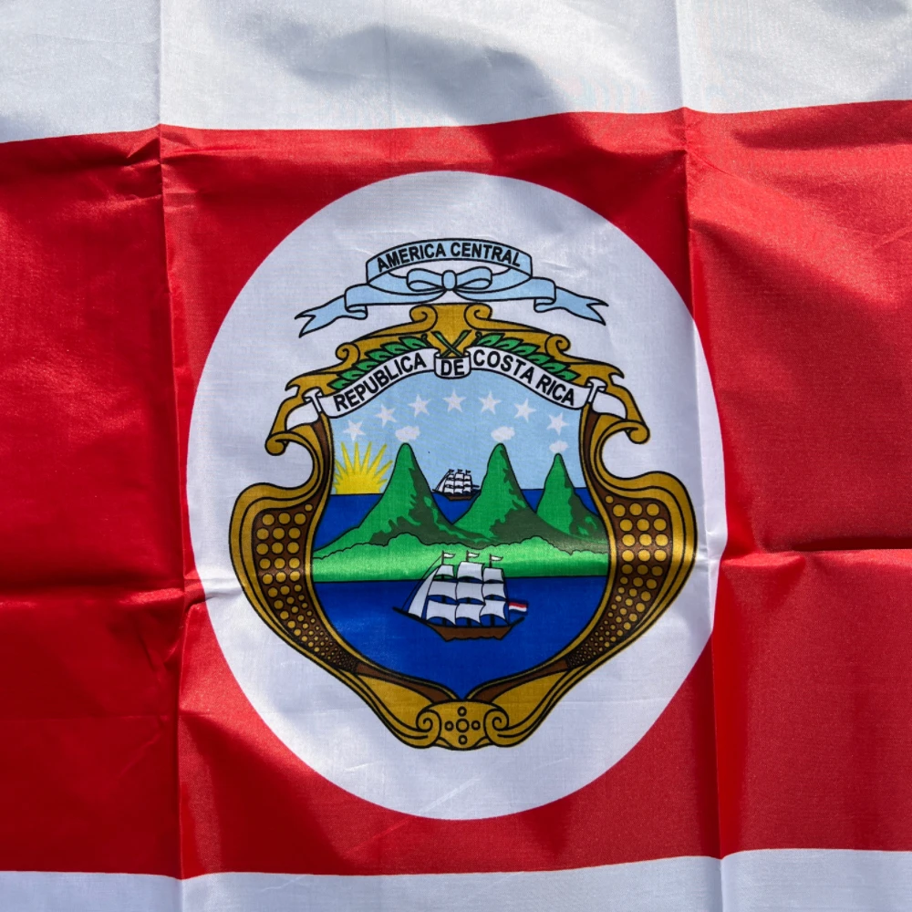 COSTA RICA FLAG 90x150cm high quality polyester printed hanging Costa rica flags decoration activity flag