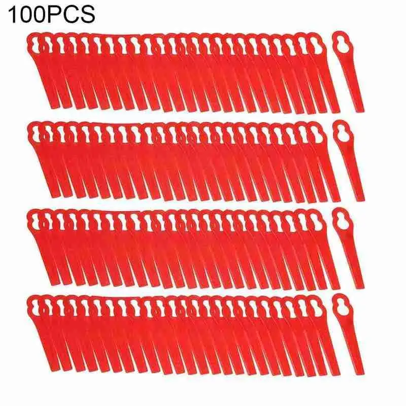Aparador de Jardim de Substituição de Plástico Cortador de Jardim Ferramenta de Jardinagem de Renda Grama Gramado F6n7 100 Pcs