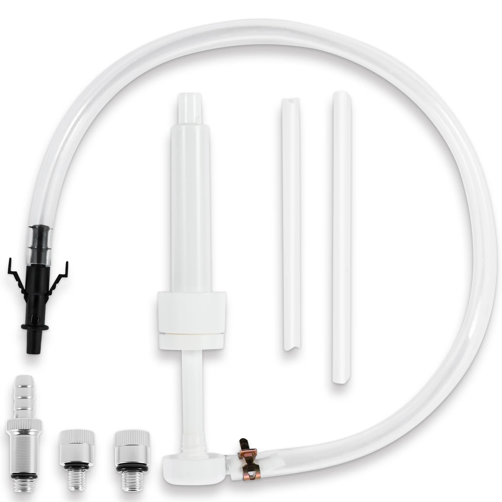 

1/2Set Lower Unit Gear Oil Pump Transmission Fluid Pump Fluid Transfer Hand Pump Manual Transfer Gear Oil Pump 10CC Per Stroke