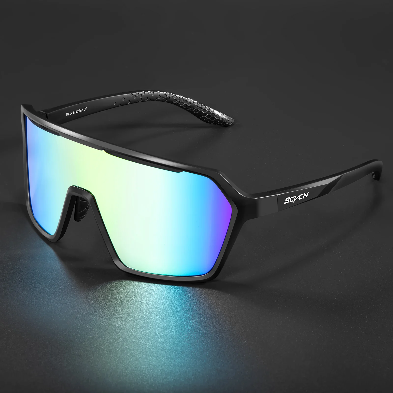 SCVCN Neue Photochrome Sonnenbrille MTB Radfahren Gläser Outdoor Sport Laufen Fahren Brille UV400 Schutz Fahrrad Brillen