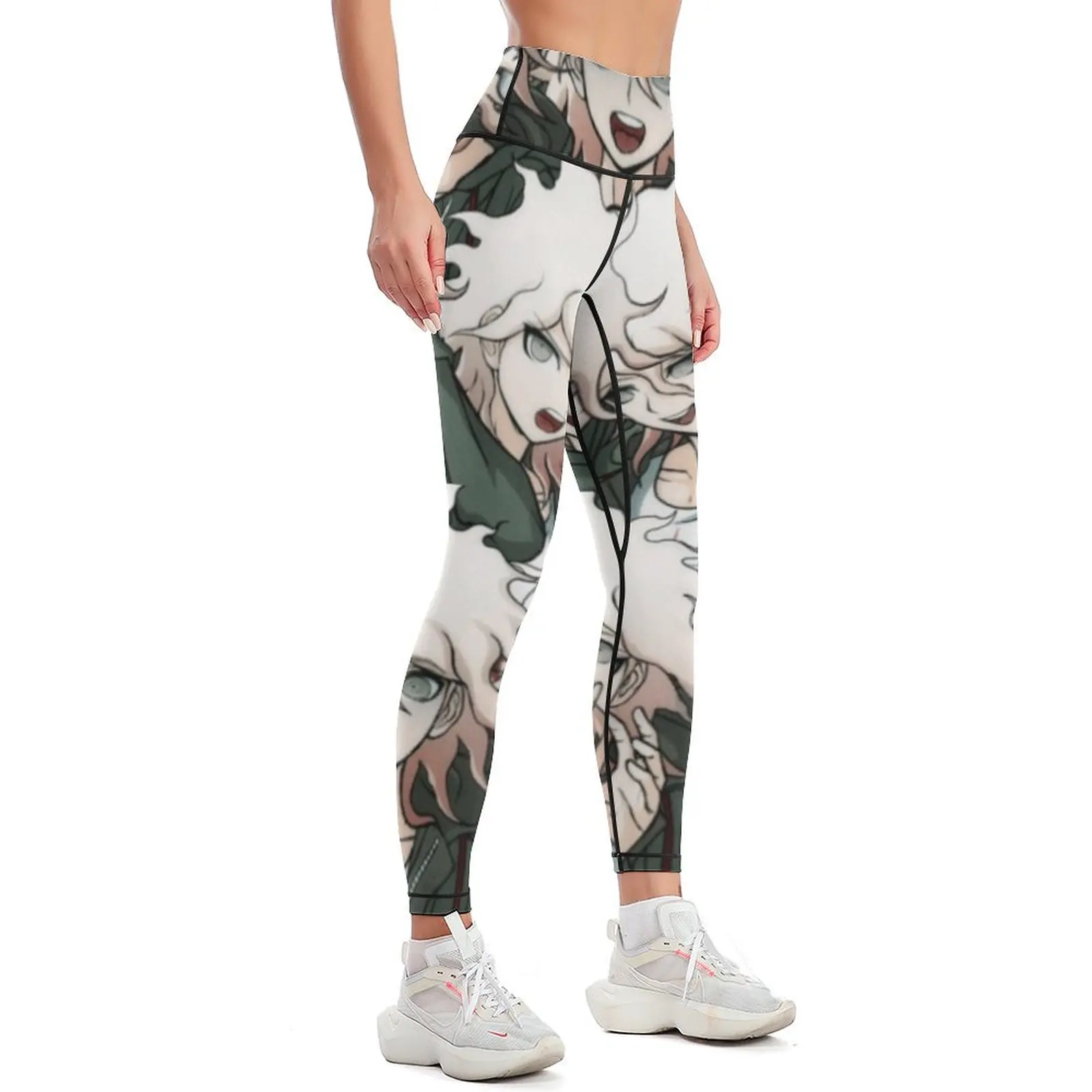 Nagito Komaeda Leggings Fitness's gym clothes Sports female Leginsy push up sport legging Womens Leggings