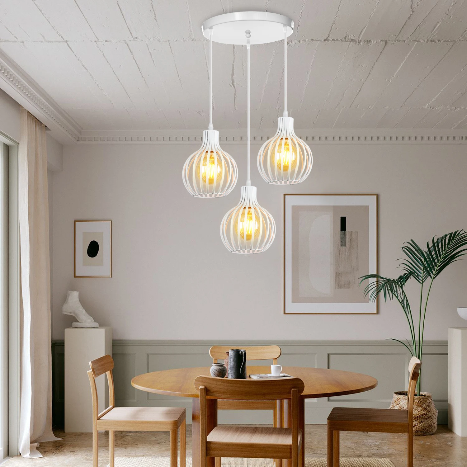 ملحقات لوحة سقف مستديرة ، تركيبات إضاءة ذاتية الصنع ، قاعدة مصباح متدلية ، مظلة سقف ، 3 فتحات ، 30 أو #4