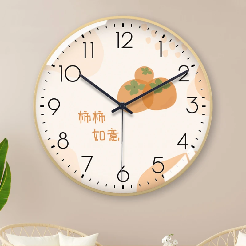 Stylish Modern Art Mural Wall Watch Living Room Digital Cute Interior Korean Silent Clock Wall Small Reloj De Pared Home Decor