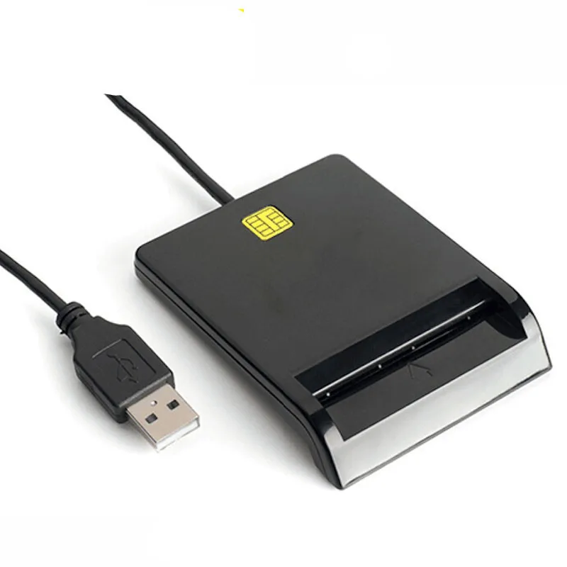 USB 2.0 SIM Smart Intelligent Card Reader For Bank Card DNIE CAC IC/ID   EMV Cardreaders USB-CCID ISO 7816 for Windows Linux OS