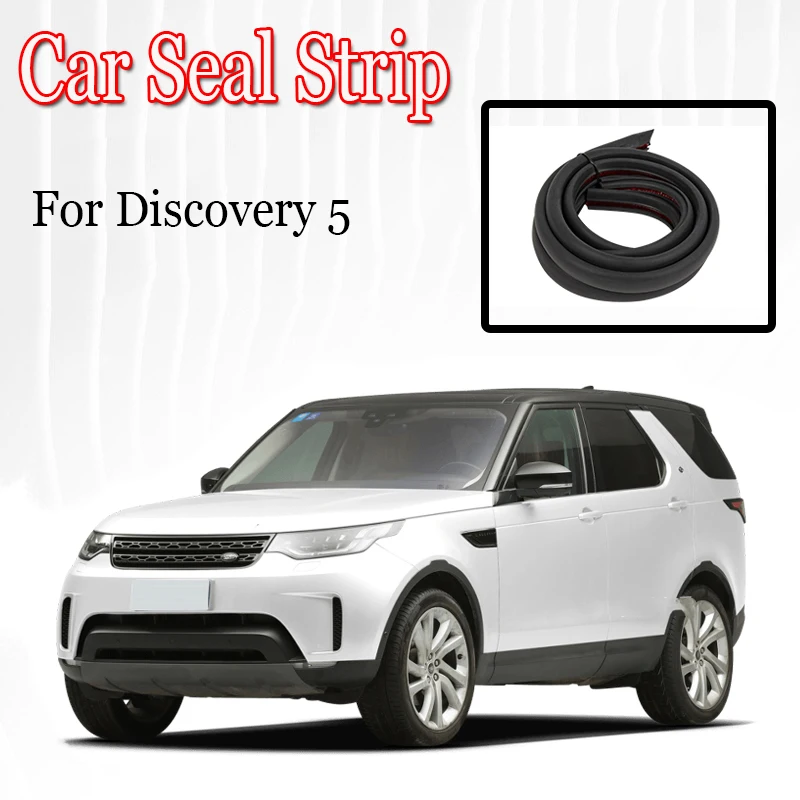 For Discovery Range Rover Car Door Edge Weatherstrip Car Seal Strips Pillar Noise Windproof Protection Auto Sealant Accessories