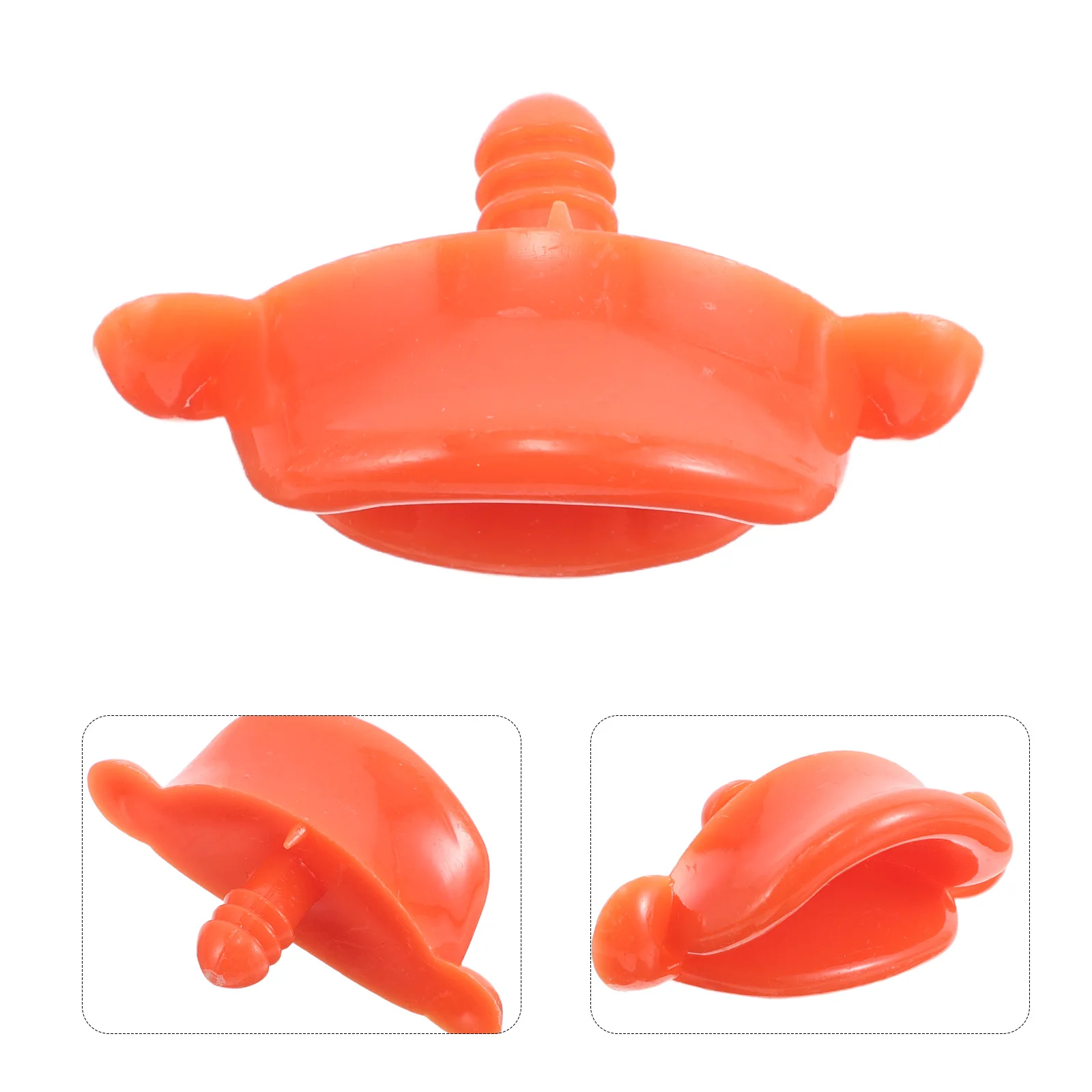 20pcs Little Yellow Duck Material Bag Plastic Beak Mouth Replacement Sturdy Materials Craft Making Accessories Family
