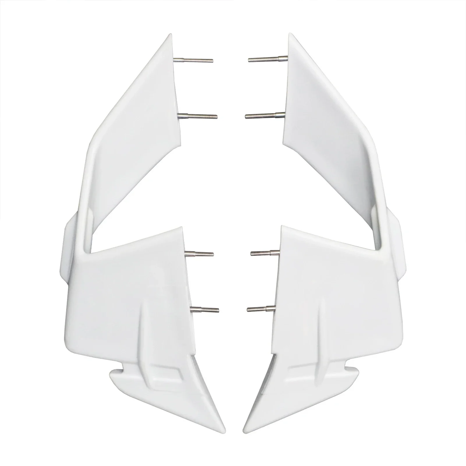 For BMW S1000RR M1000RR 2023 2024 Motorcycle ABS Carbon Fiber Windshield Wing Fairing Front Aerodynamic Spoiler Winglets