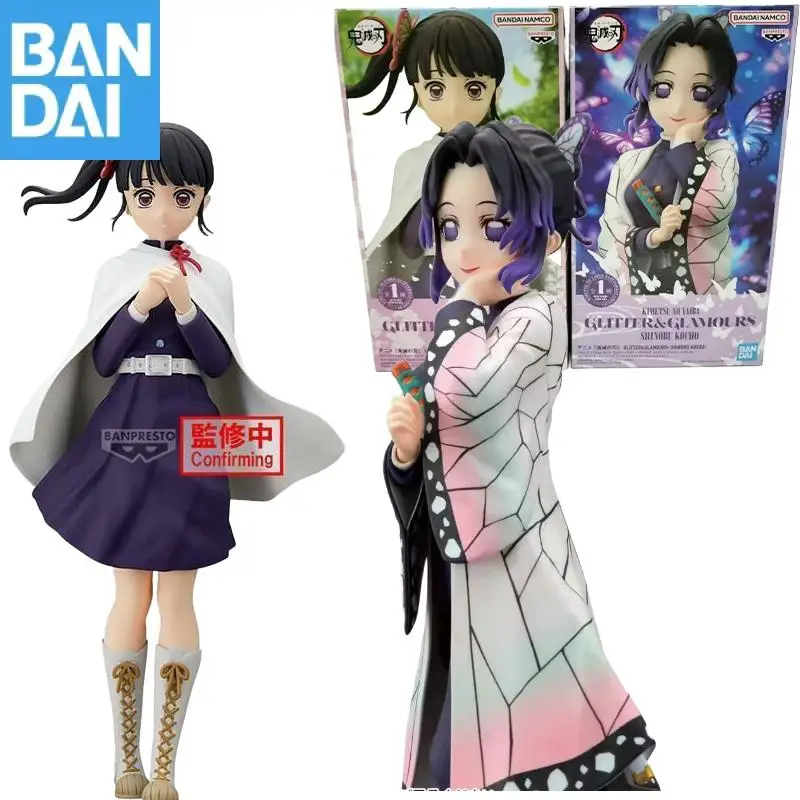 

Подлинная Bandai Namco Banpresto Demon Slayer Glitter Glamours Kochou Shinobu Tsuyuri Kanawo Фигурка из ПВХ Модель Коллекционная игрушка в подарок