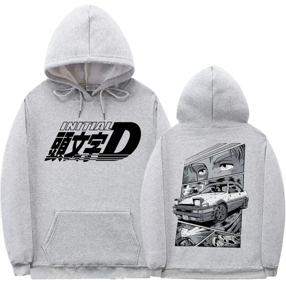 Boys Drift Anime AE86 Initial D Hoodie Akina Downhil Hoodies Men Women Oversized Fashion Kids Sweatshirt Men Hip Hop Streetwear