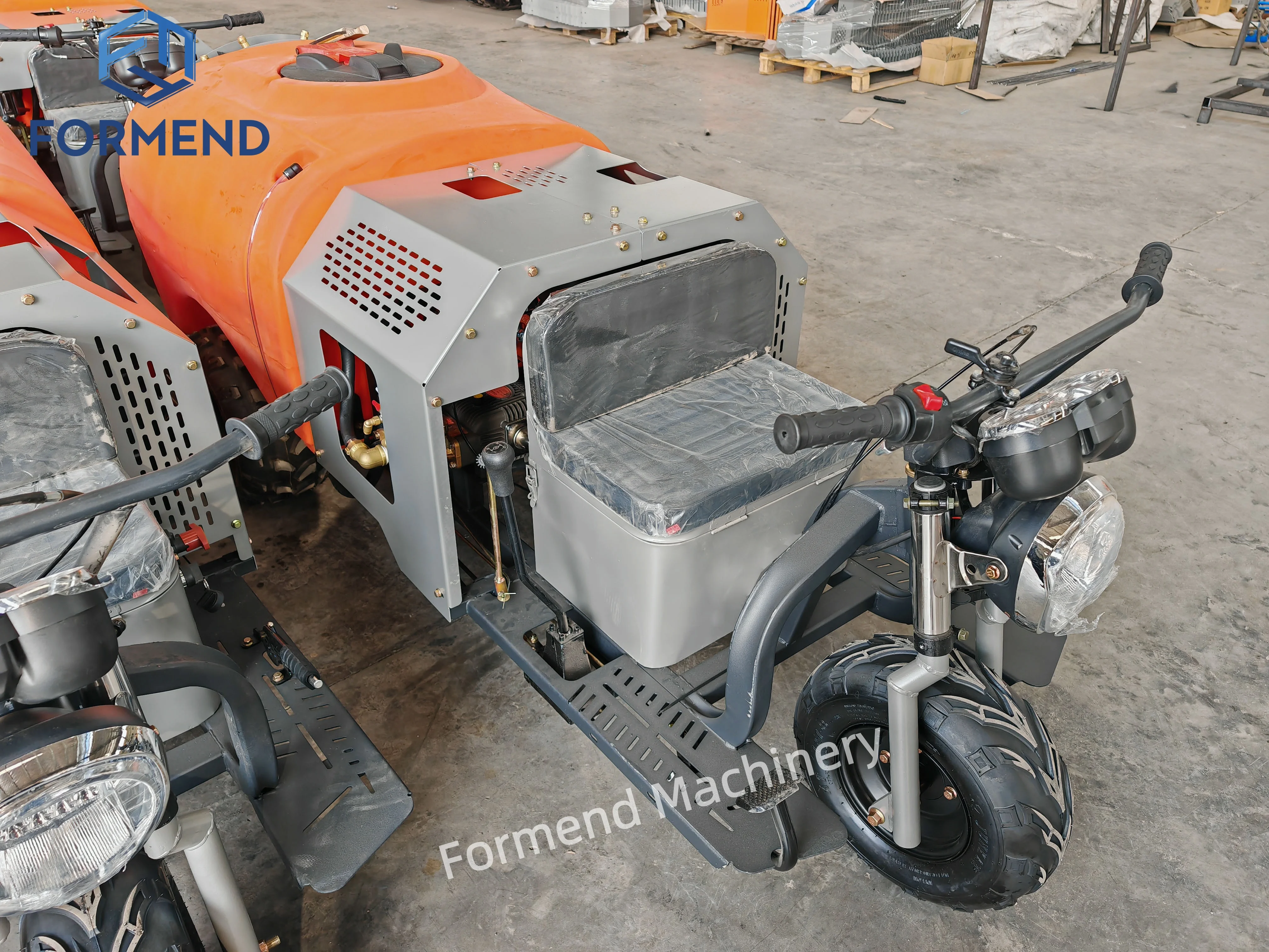 Multi-function Farm Disinfection Pesticide Sprayer Three Wheel Self Propelled Air Blast Mist Blower Orchard Spraying Equipment