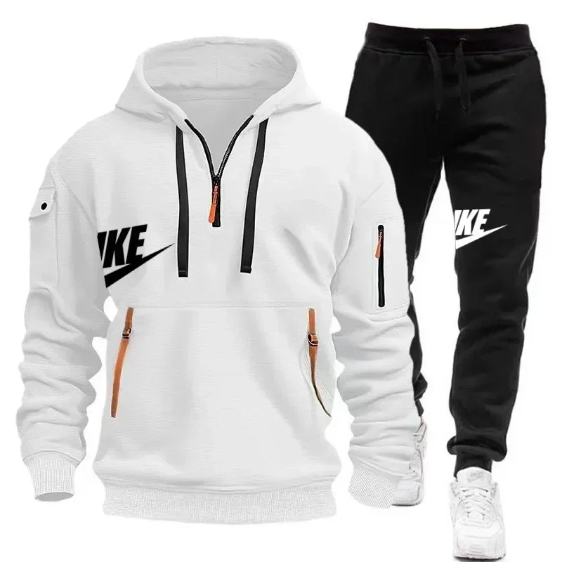 

The best-selling men's sweatshirts for the autumn and winter of 2025, men's outdoor sweatshirts, multi-pocket zipper tops