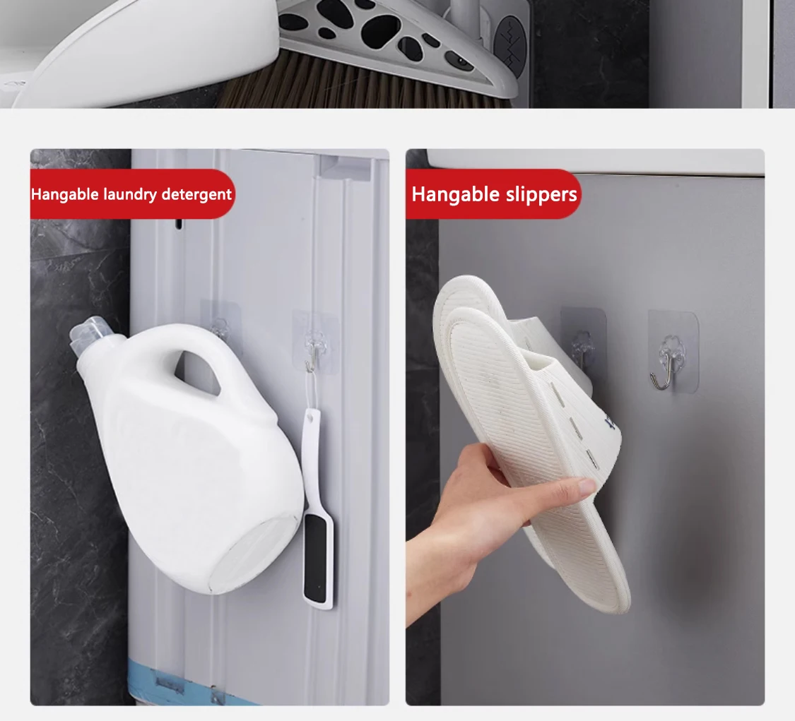 30 Stück Haken, transparent, stark, selbstklebend, für Tür, Wandaufhänger, Haken, Saugnapf, schwere Last, Rack, Tassensauger für Küche, Badezimmer – Detail 18