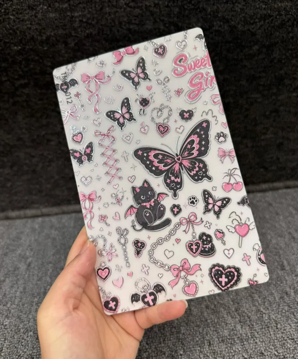 VORMIR 3D Transparent Cloisonné Back Cover Skin Stickers for iPhone 17 Pro Max Decoration Rear Films Phone Protector for Cutting