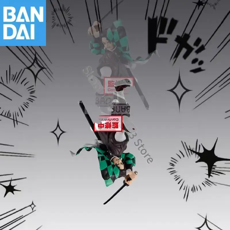 バンダイナムコバンプレスト 鬼滅の刃 MAXIMATIC 竈門炭治郎 PVC アニメフィギュアモデル フェスティバルギフト 在庫あり 純正箱入りおもちゃ