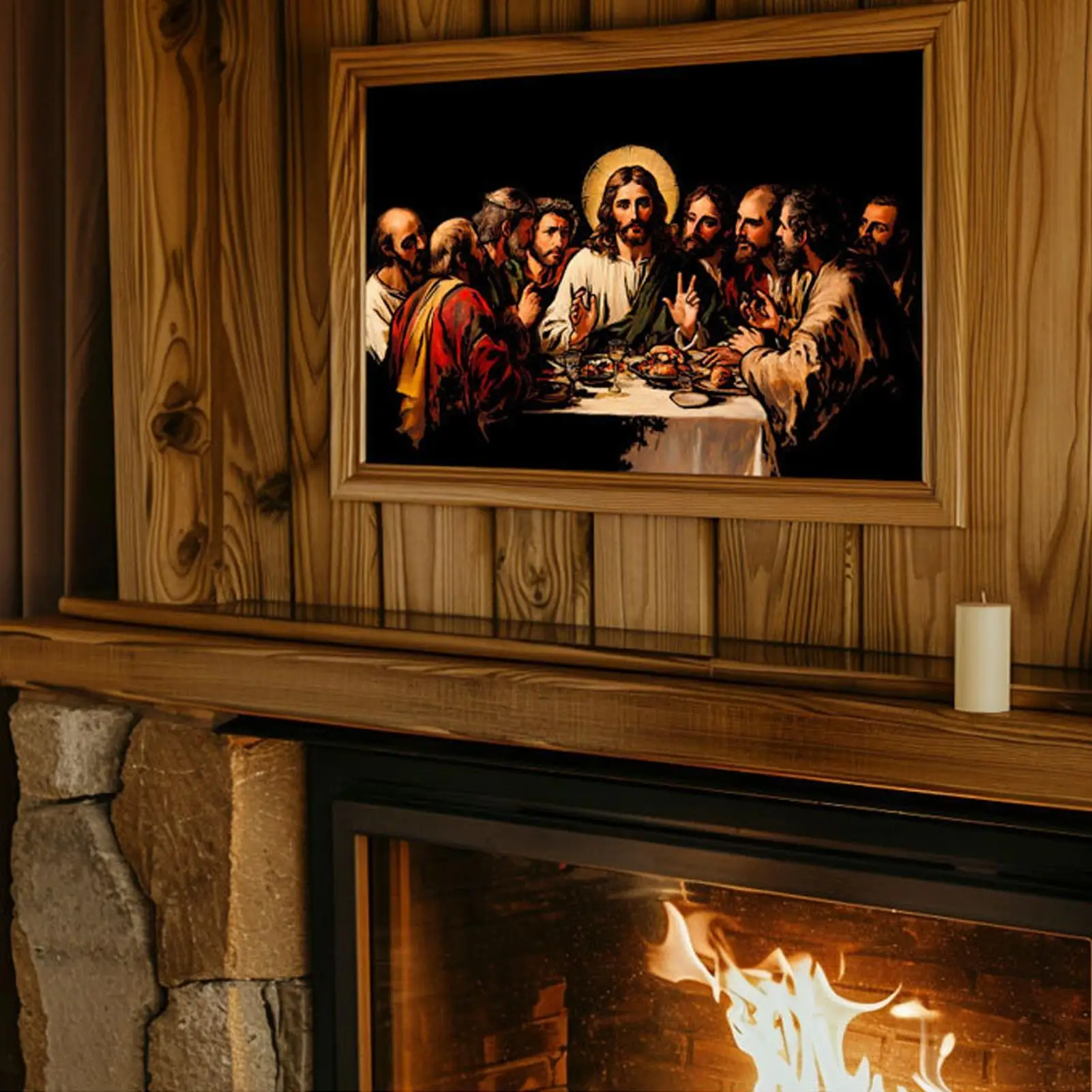 Scratch Off Art พระเยซูภาพวาดหัตถกรรม 1 ชุดศิลปะสร้างสรรค์หัตถกรรม Scratchboard กิจกรรมสําหรับผู้ใหญ่เด็ก 3 ปีและ