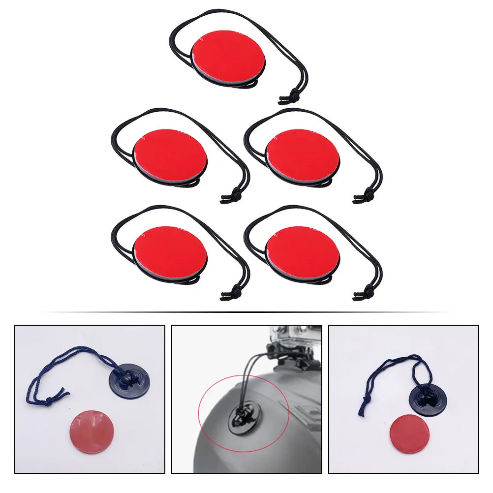5Pcs 휴대용 카메라 테더 안전 로프 분실 방지 전문 스포츠 카메라 고정 장치 내구성 고정 액세서리 고정 액세서리