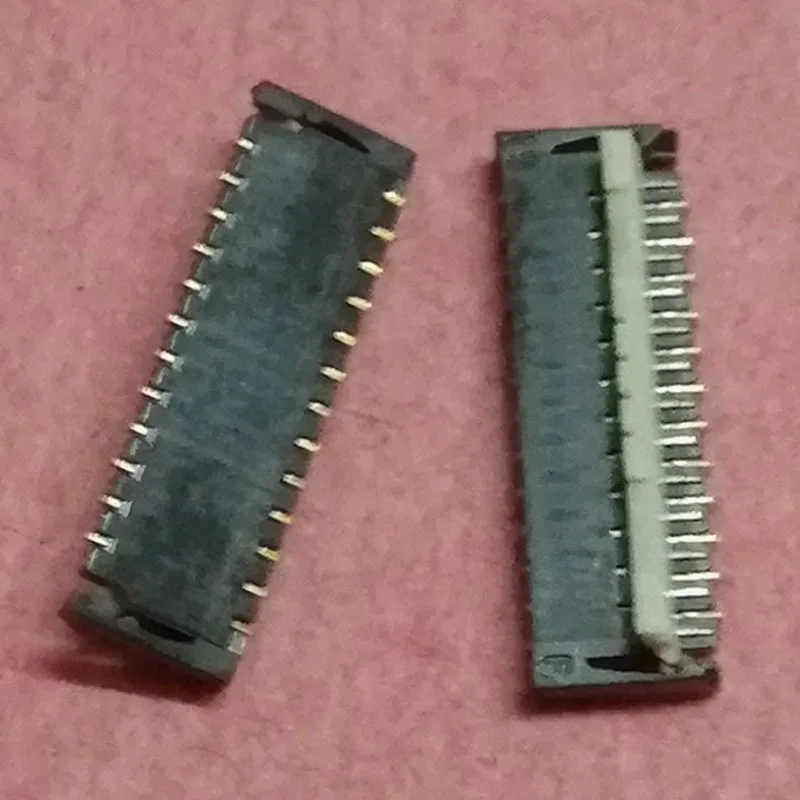 LCD Display screen FPC connector For HTC One X G23 S720e T9199 Port Plug logic on board motherboard plug 25pin 25 pin view 3