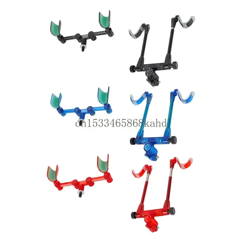 

Double Poles Fishing Rod Support Stand Portable Rear Bracket Poles Stand Stability Enhances For Professional Anglers X5QF