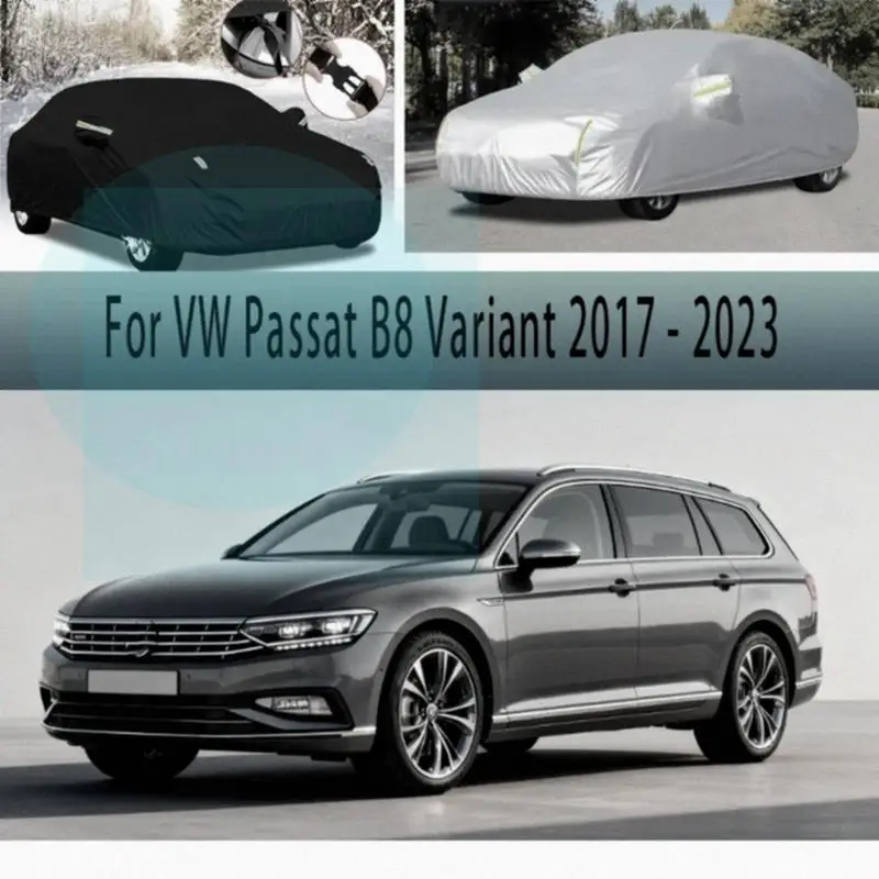 

For Outdoor Protection Full Waterproof Dustproof Exterior Protection Exterior Cover for VW Passat B8 Variant 2017 2023 Car Cove