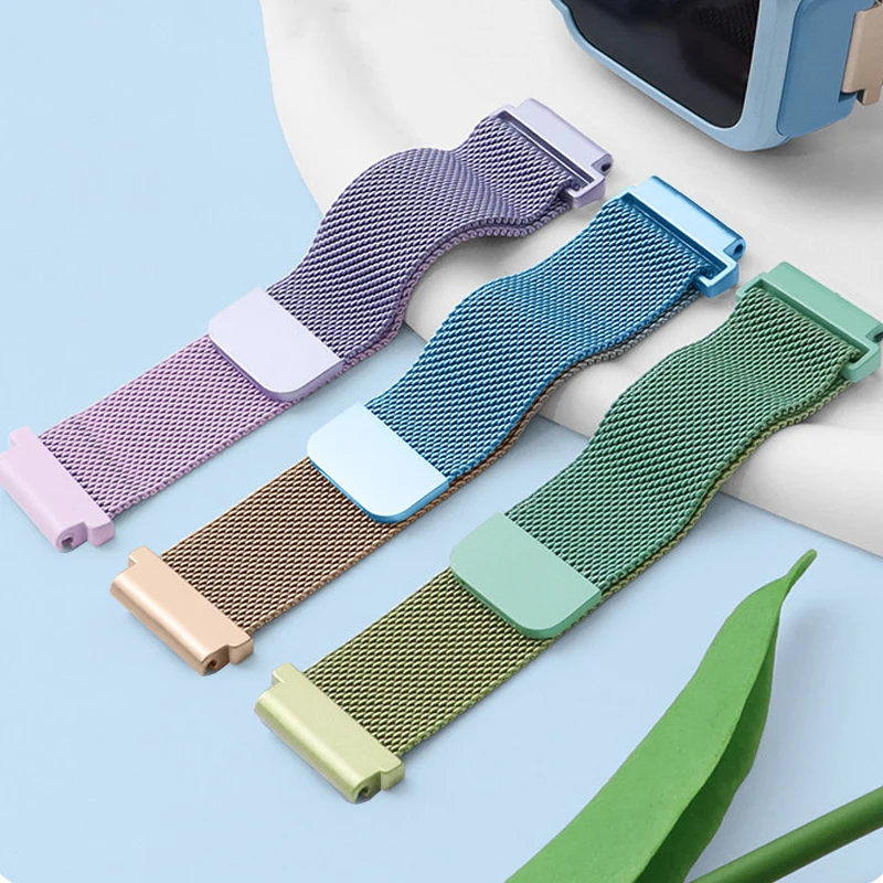 Milanese Loop Armband für Garmin Forerunner 165 255 965 970 570 Ersatz-Magnetschnallenarmband Garmin Venu 4 3 2 Uhrenarmband