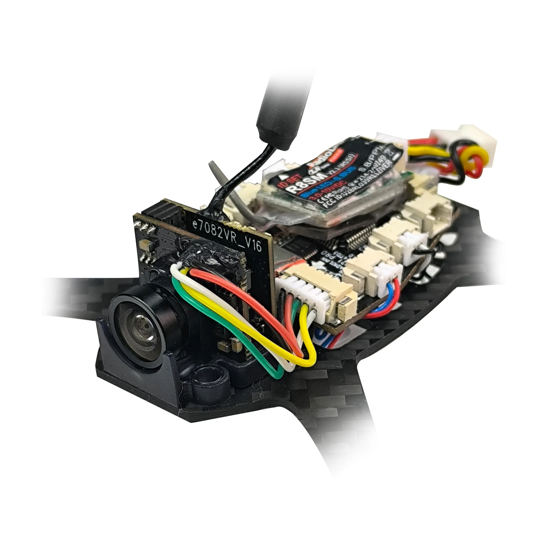 Ledi F121 camera integrated image transmission launches FPV first viewing angle 200mW 5.8G crossing aircraft fixed wing