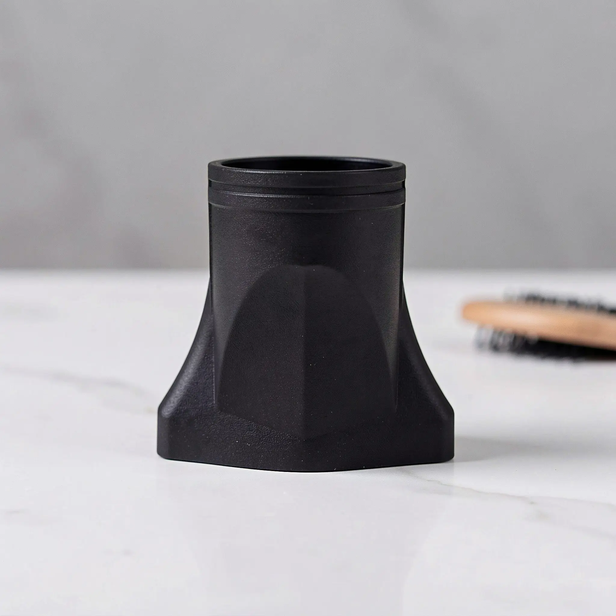 18Pcs Universal Hair Dryer Nozzle 44-46Mm Heat Resistant Flat Concentrator Attachment Black Salon Styling Tool Replacement