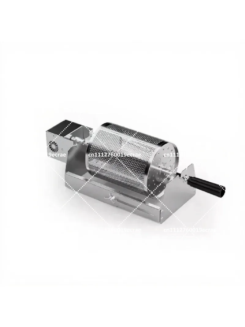 Automatic Rotating BBQ Grill Cage, Round Rolling Grill Basket, Cylinder Smoker Mesh for Barbecue