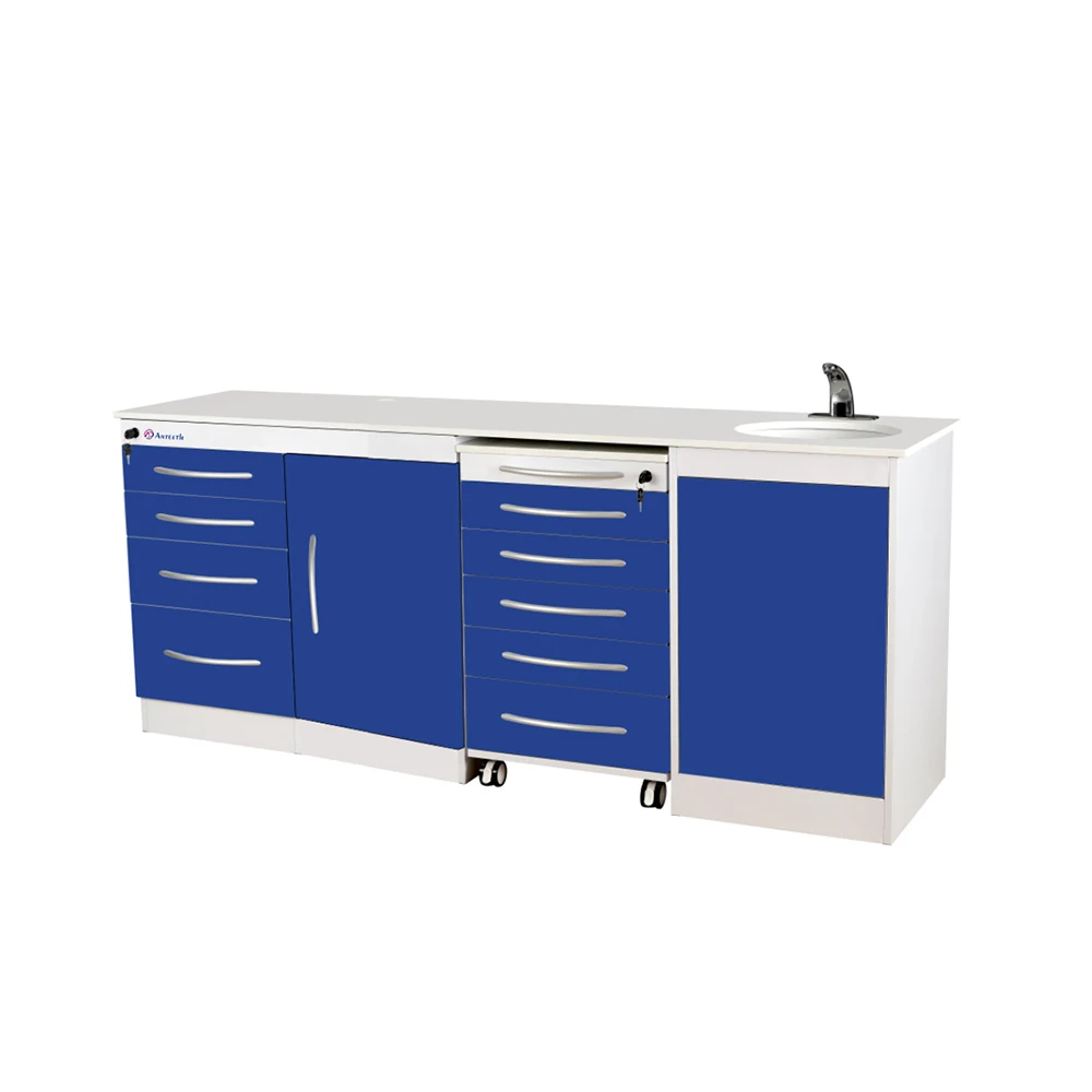 Ander Dental Room Furniture  Customized Hospital  Cabinets Stainless Steel  Medical Cabinet Commercial With Sink