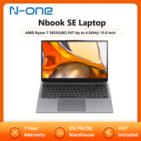 N-one Nbook SE Laptop AMD Ryzen 7 5825U DDR4 (16+16)GB+1TB SSD Notebook Dual Band Windows 11Pro 15.6‘’1920x1080 Display Computer