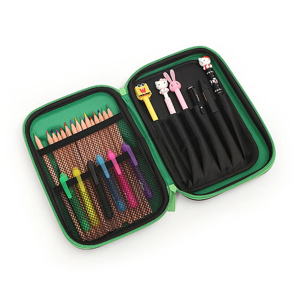 Grande Capacidade Papelaria Case, Classificação Storage Bag, Pencil Case para Office, Student Organizer, Material Escolar