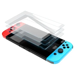 1/2/3PCS Tempered Glass Screen Protector Compatible-Nintendo Switch NS /OLED Hard Protector Film for Switch Lite Game Console