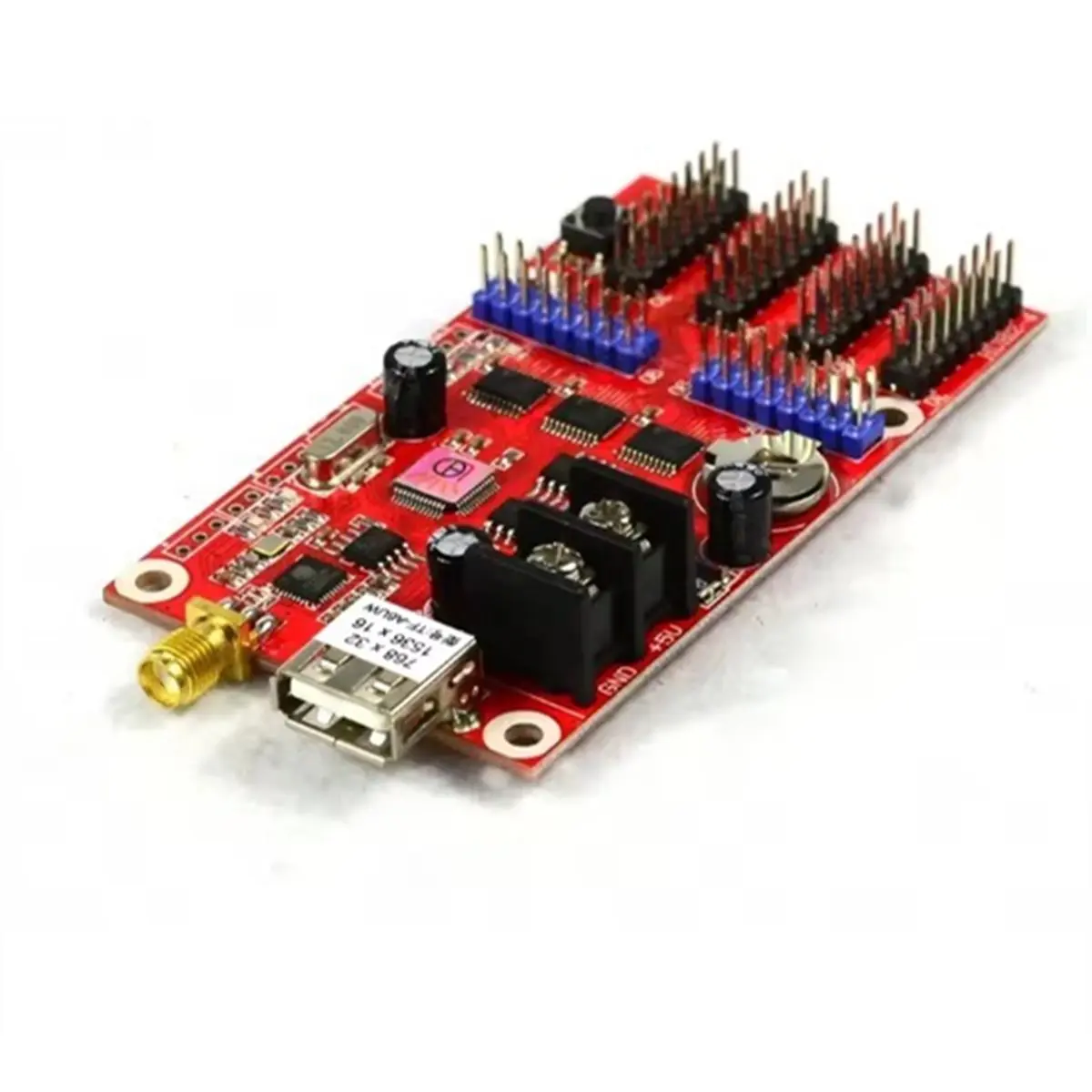 TF-A6UW Wireless Single Color LED Controller P4.75 P10 Monochrome Scrolling Message Sign Card