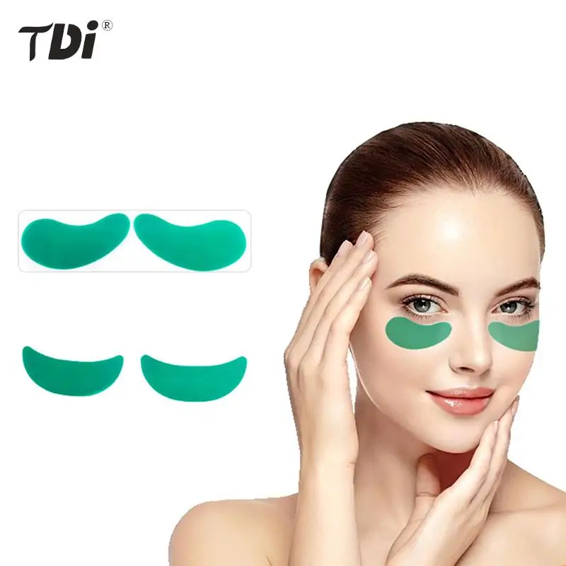 1Pair Reusable Silicone Eye Patches Facial Lifting Strips Anti Aging Skin Pads Wrinkle Removal Eye Patches Sticker