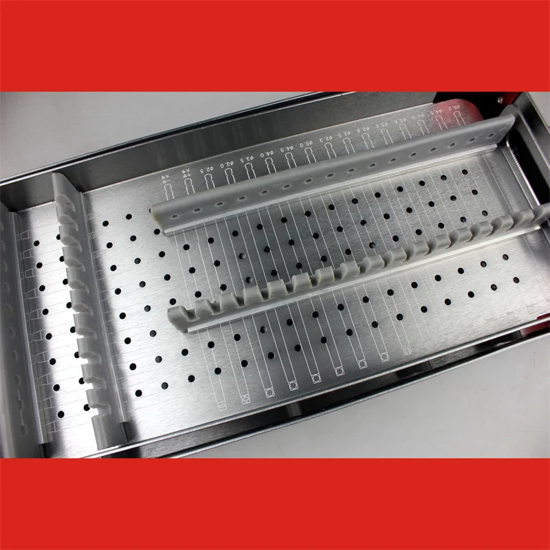 Orthopedic Instrumentation Kit - Disinfection Box, Bone Screw Quick-Release Driver with Sliding Head, Screw Removal Tool Storage