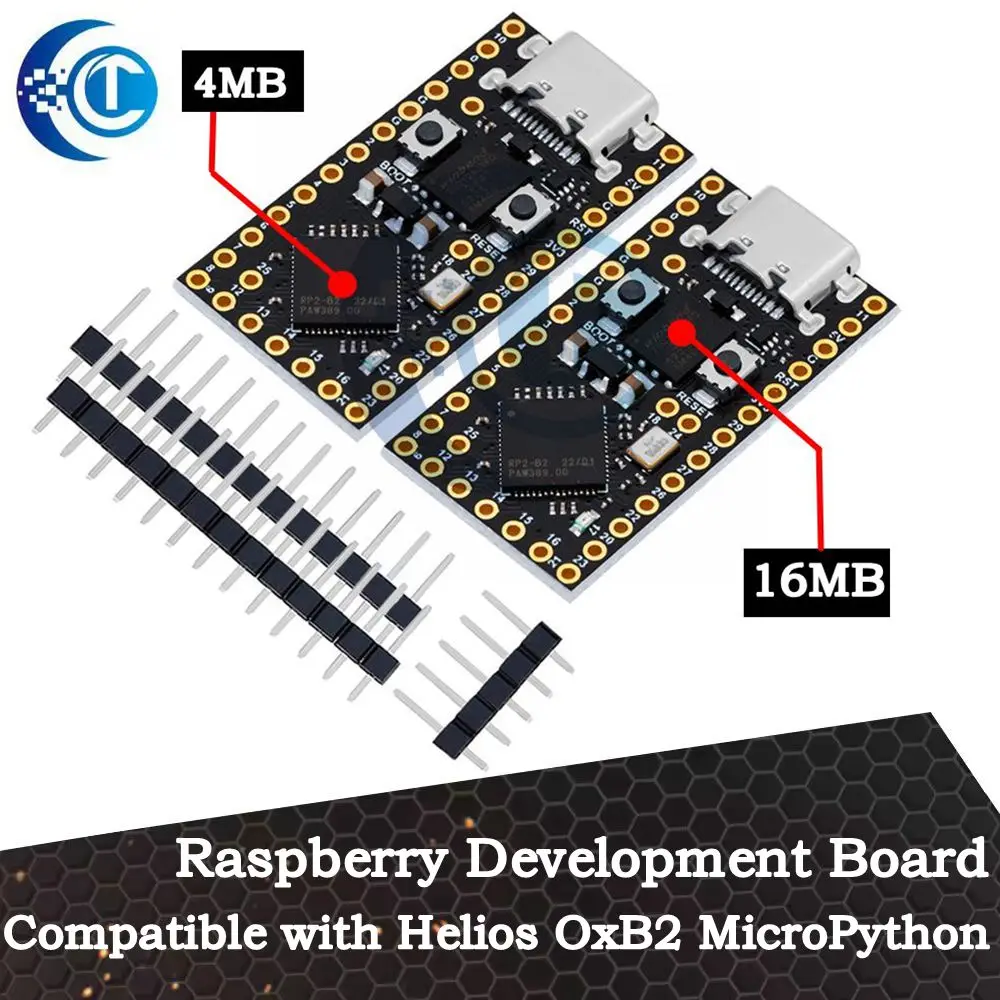 Raspberry Development Board ProMicro RP2040:  Compatible with Helios OxB2 MicroPython
