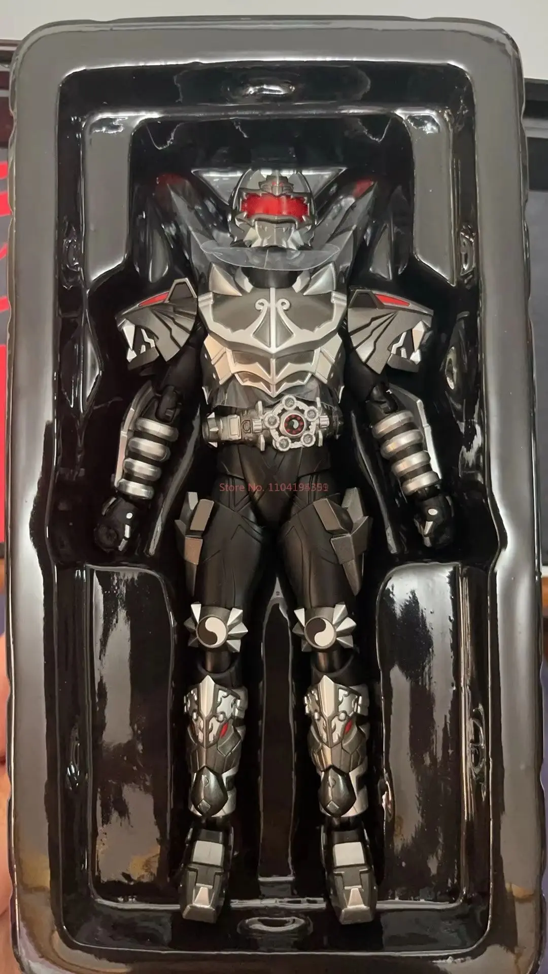 In VOORRAAD Dimension Zware Industrie 1/12 Armor Warrior Vormige Zwarte Keizer Armor Action Figure Model Speelgoed Geschenken