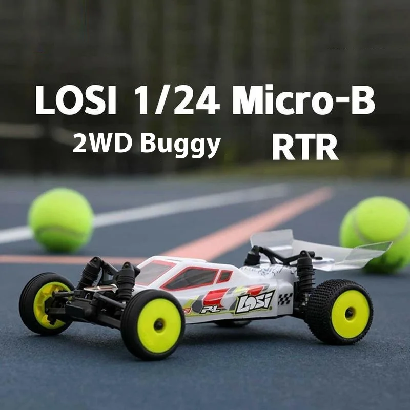 LOSI 1/24 Micro-B rear-drive brush 2S off-road vehicle rechargeable RTR off-road remote control model car toy gift