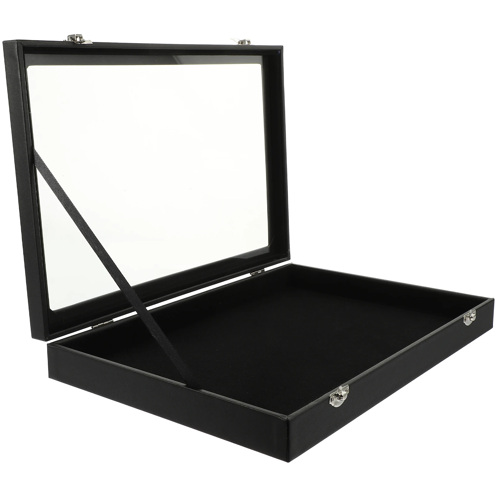 

Large Jewelry Box Organizer for Bracelets Necklaces Earrings Rings Storage Portable Display Holder Gift Women Travel Use Simple