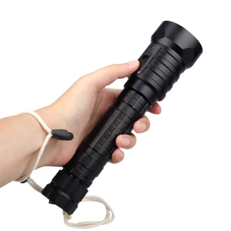 Diving Flashlight Bright LED Submarine Lights Safety Lights Waterproof Underwater Torch Diving Outdoor Under Water Sport Diving