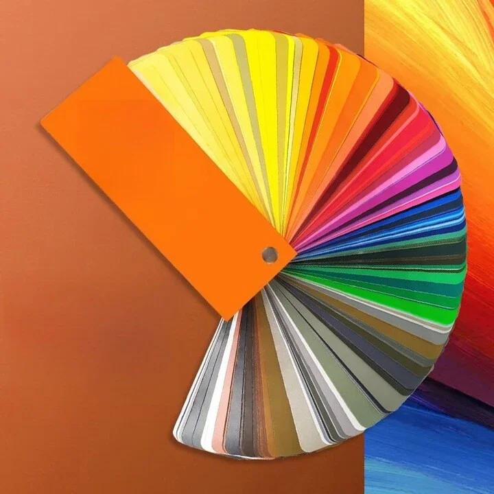Color Chart Standard Color Chart Paint Ink Paint Bright Shine