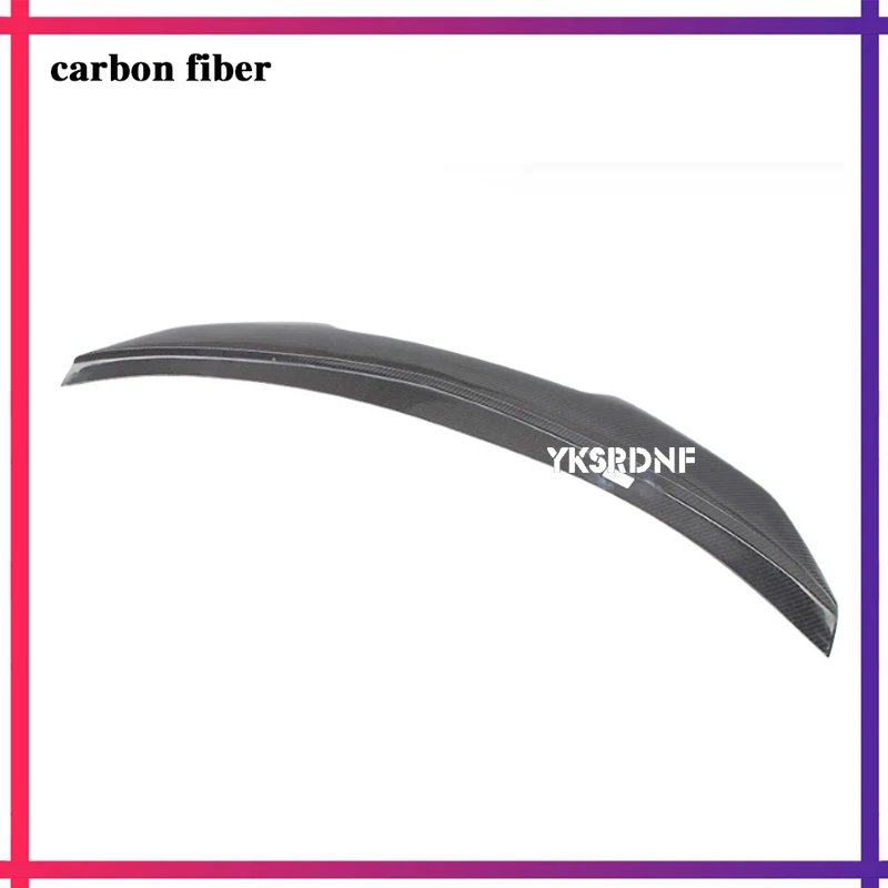 W204 PSM Style Carbon Fiber Rear Spoiler for Mercedes-Benz C Class W204 4-Door Sedan Rear Trunk Lid Spoiler Wing 2007-2014 C180