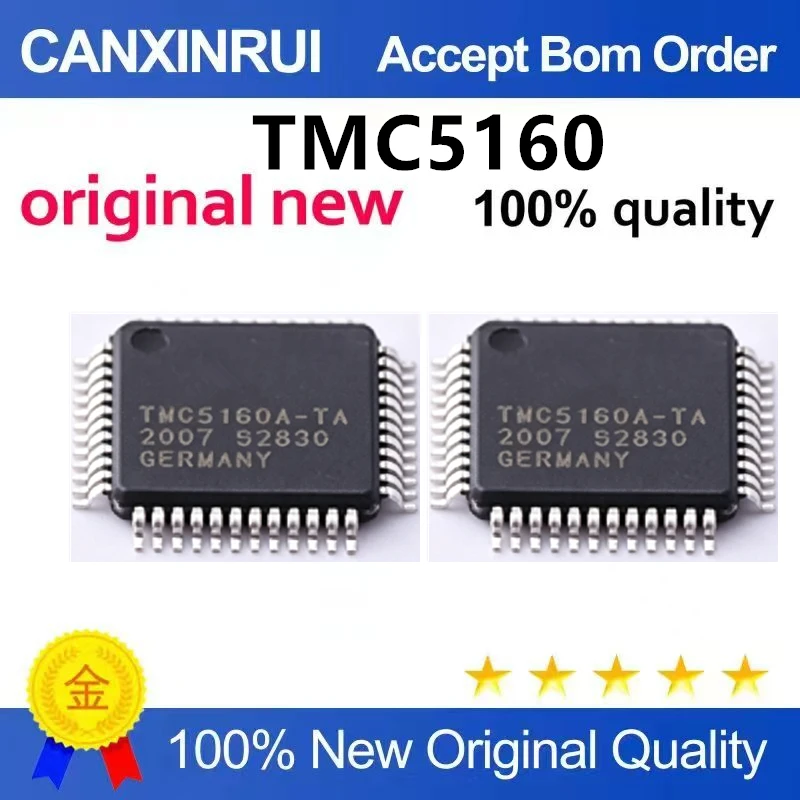 (5pcs-100pcs)Brand new original TMC5160A-TA-T TMC5160A patch TQFP-48 stepper motor drive control chip