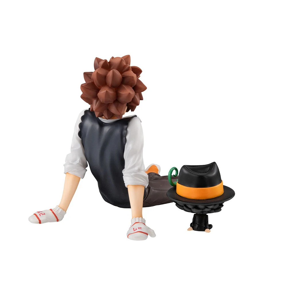NOVO MegaHouse G.E.M. original Série Hibari-san e Tsuna-kun (REBORN!) Bonitos brinquedos colecionáveis de ornamento de modelo de figura de anime